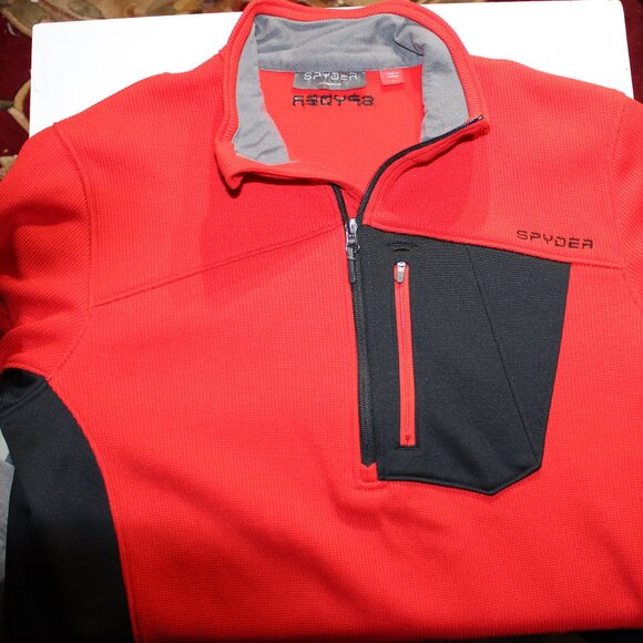 Spyder Men's Bandit Hybrid 1/2 Zip Mid Layer Jacket - size L - Picture 5 of 8